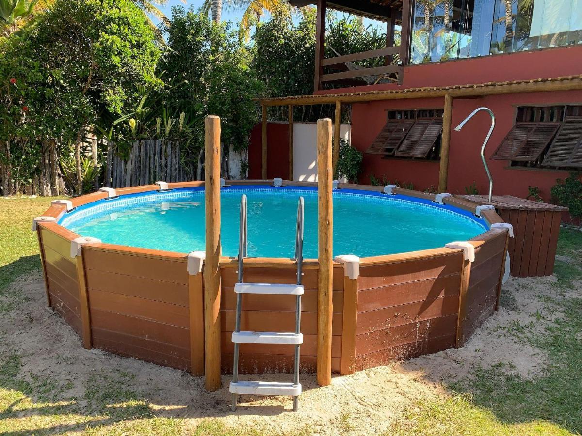 Casa De Frente Para A Praia - Arraial D' Ajuda Порту-Сегуру Екстер'єр фото