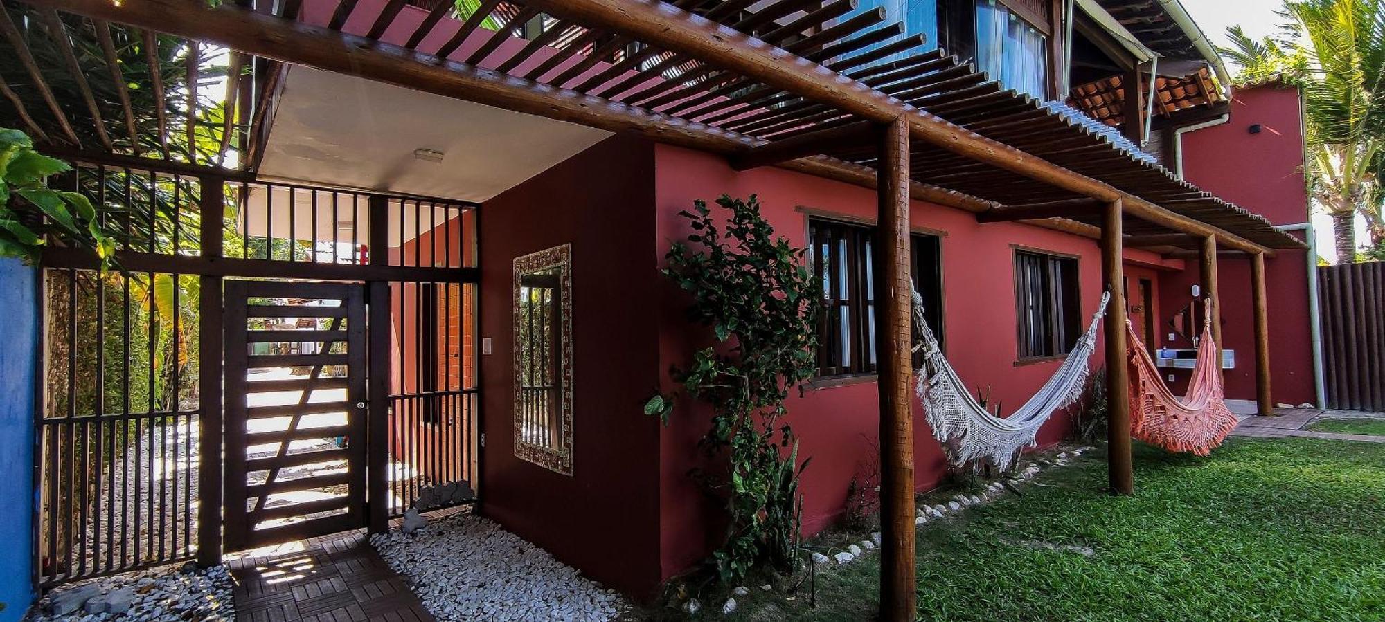 Casa De Frente Para A Praia - Arraial D' Ajuda Порту-Сегуру Екстер'єр фото