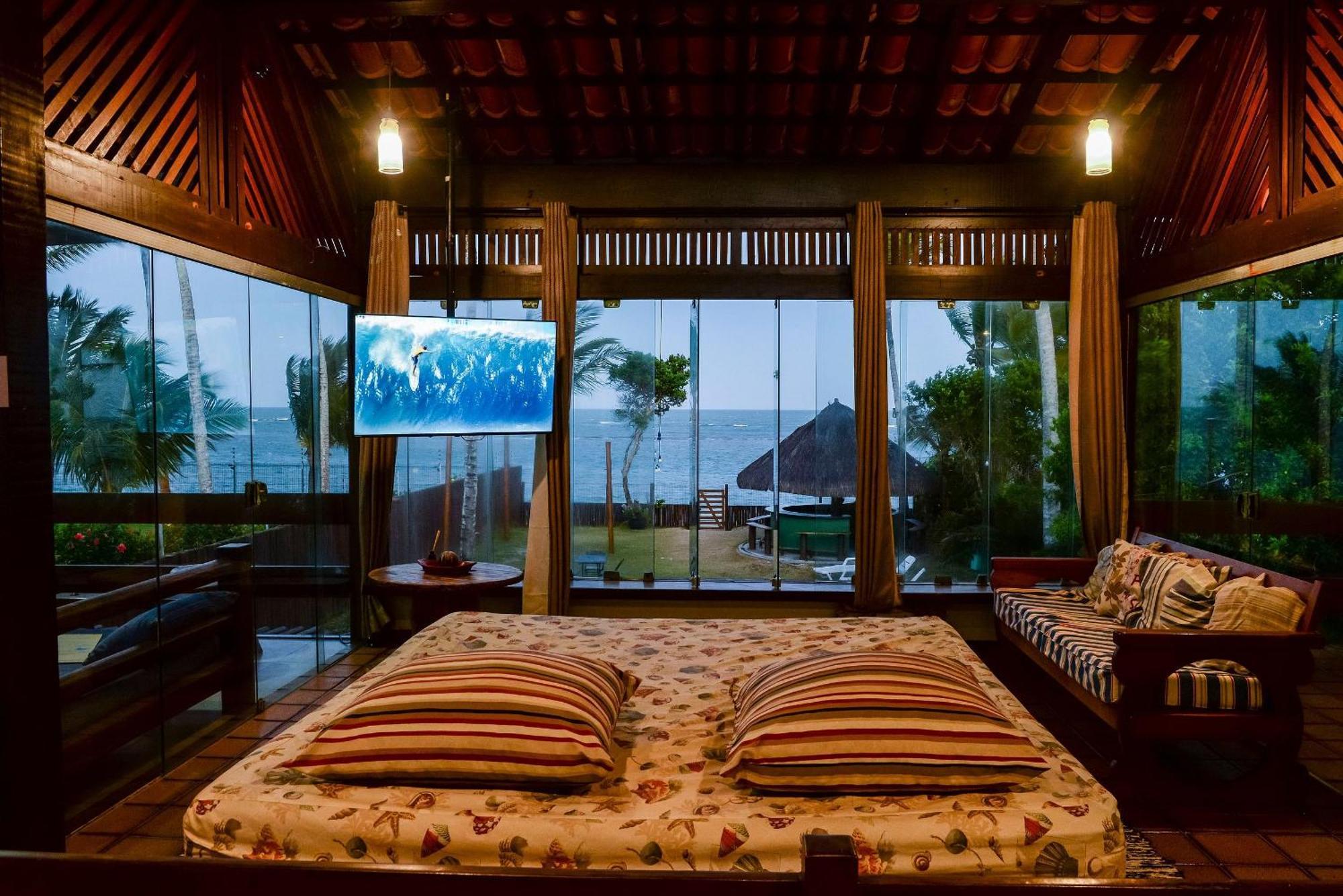 Casa De Frente Para A Praia - Arraial D' Ajuda Порту-Сегуру Екстер'єр фото