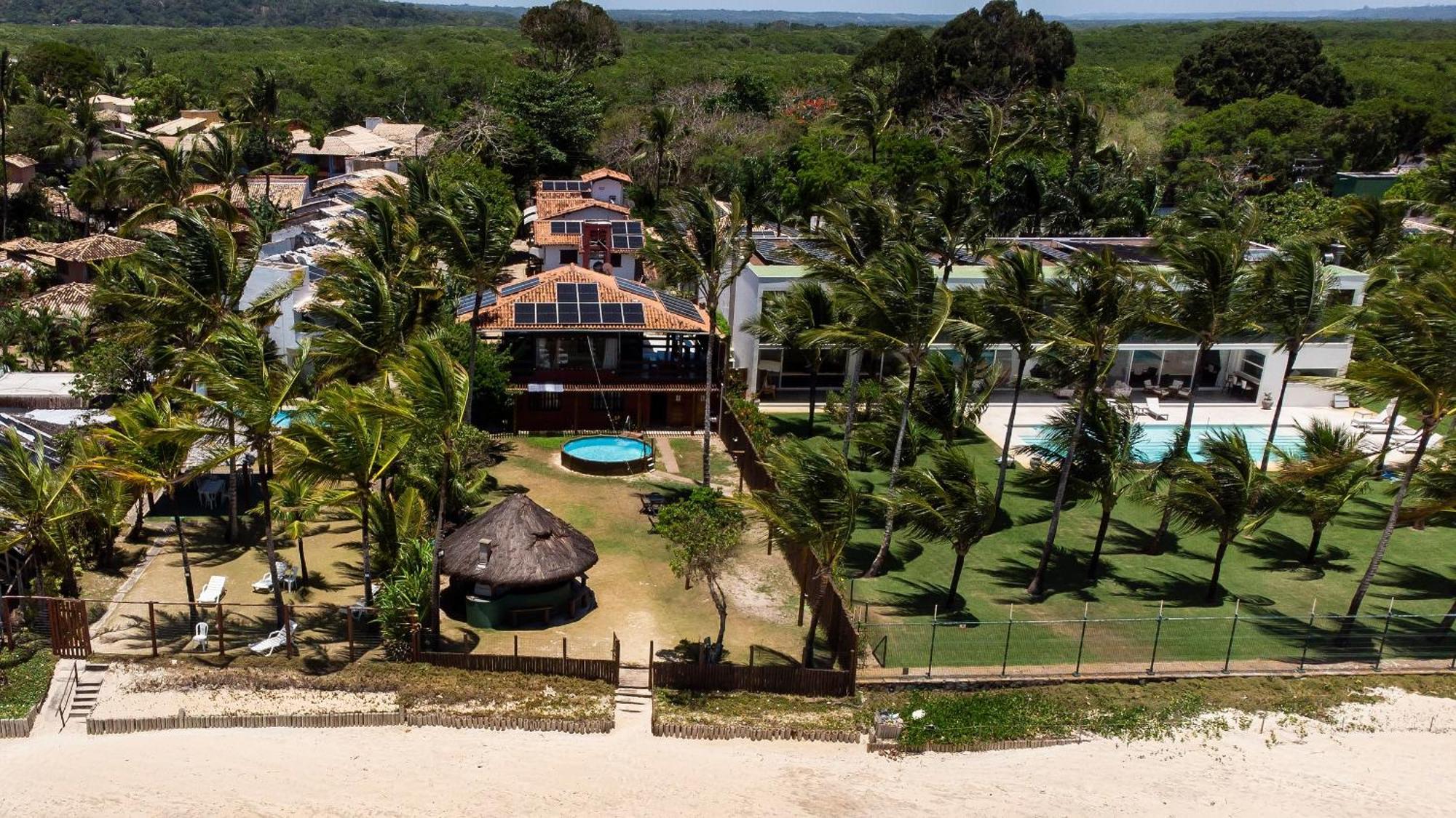 Casa De Frente Para A Praia - Arraial D' Ajuda Порту-Сегуру Екстер'єр фото
