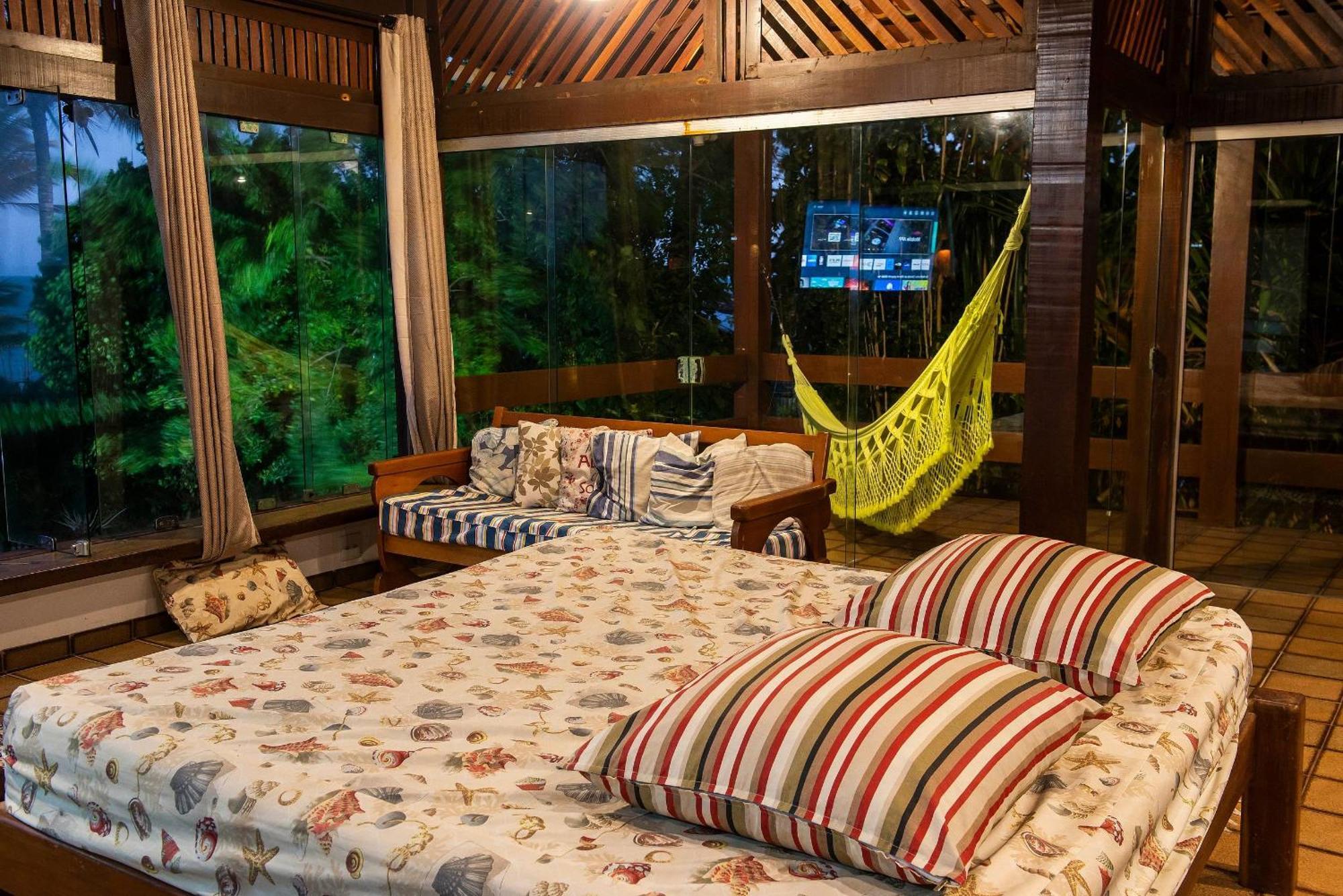 Casa De Frente Para A Praia - Arraial D' Ajuda Порту-Сегуру Екстер'єр фото